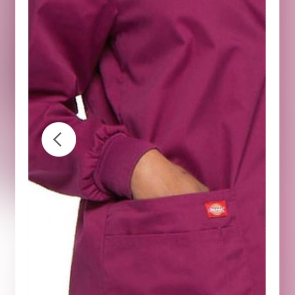 EDS Signature by Dickies Women's Snap Front Scrub Jacket - Picture 4 of 11